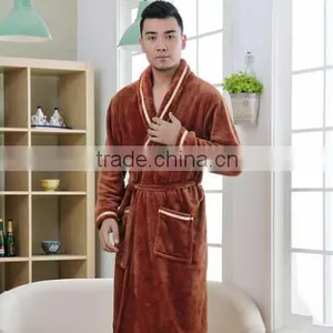 Fashion Sleepwear ,nightwear ,nightgown Flannel Robe thumbnail-1