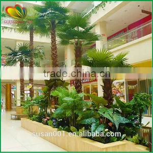 Customized Palm Tree Hand-made Artificial Palm Tree With Fiberglass thumbnail-4