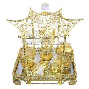2014 Fancy & Nice Metal Tea Set & Gift Souvenir T039 thumbnail-1