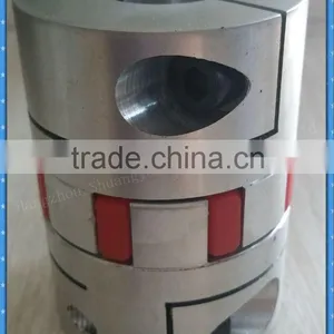 Aluminum Alloy Flexible Red Spring Encoder Couplings thumbnail-1