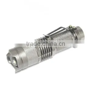 AA or 14500 Battery Zoom Led Rechargeable Tactical Flashlight/2015 New Wholesale Flasglight thumbnail-2