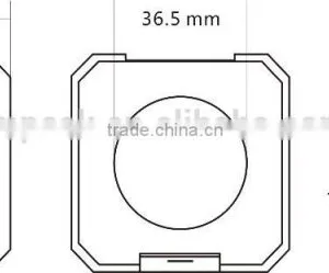 Wholesale Cosmetic Manufacturer Black Empty Square Eyeshadow Palette thumbnail-4