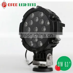 Cheap 24v Led Machine Work Light,6.3'' 51w 24v Led Machine Work Light thumbnail-1