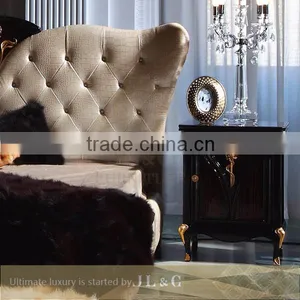 JB26-31 Bed Stand With Gold Foil Camellia Flower Engraving From JL&C Luxury Classic Home Furniture (China Supplier) thumbnail-2