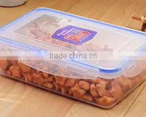 Disposable Food Grade 400ml Square Shape Plastic Kitchen Food Container thumbnail-3