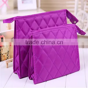 Custom Professional Branded Basics Cosmetic Bag,Cosmetic Bag Plain Canvas Mirror thumbnail-3