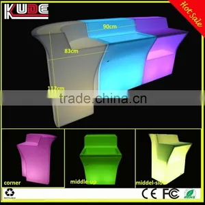 Amazing Illuminated LED Bar Counter/bar Table With Remote Control thumbnail-1