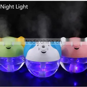 230ml 3 Colours Ultrasonic Mini USB Humidifier With LED Light/ Ultrasonic Air Cleaner thumbnail-1