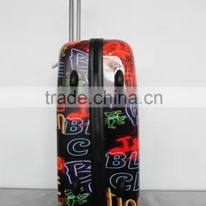 Modern Printed ABS+PC Trolley Luggage Case thumbnail-4