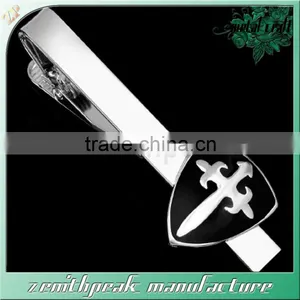 Custom Silver Bow Tie Clip thumbnail-1