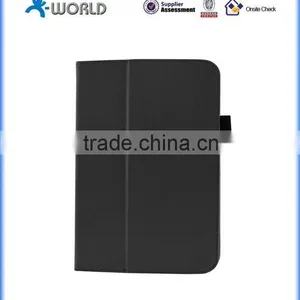 Classic Litchi Pattern Slim Exactly Fit Folio Leather Case for Samsung Galaxy Tab A 7.0 thumbnail-1