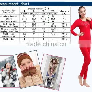 Custom Woman's Clothes Ladies Sexy Thermal Underwear Made in China thumbnail-2