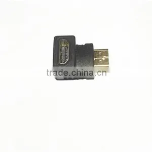 90 Degree HDMIAdapter A Type Male to Female Gold Plated thumbnail-1