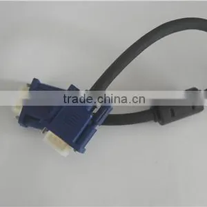 GOLD PLATED BLACK SVGA VGA ADAPTER Monitor Male Cable CORD FOR PC TV thumbnail-6