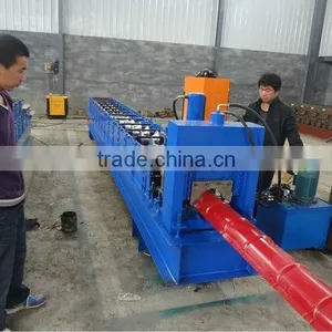 Metal Roof Ridge Cap Roll Forming Machine thumbnail-3