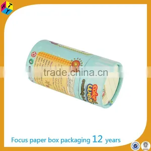 Custom Cute Paper Box t Shirt Tube Packaging thumbnail-4