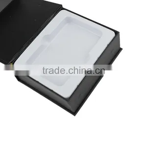 Black Cardboard Paper Packaging Magnetic Gift Box thumbnail-5