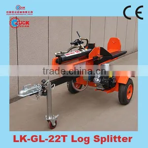 LK-GL-22T Hot Sell Log Splitter 22 Ton Gasoline Engine thumbnail-1