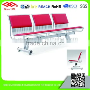 3-seater Bench Seat Airport Seating Waiting Chair thumbnail-1