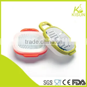 Multi Purpose Stainless Steel Kithen Grater With Container thumbnail-1