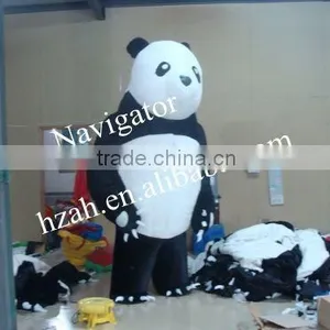 Inflatable Panda Cartoon Movable Model thumbnail-2