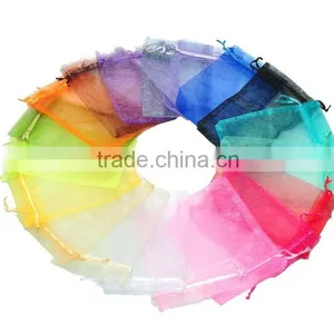 In Stock Mixed Color Wedding Favour Gift Organza Bags Pouch Wholesale thumbnail-2