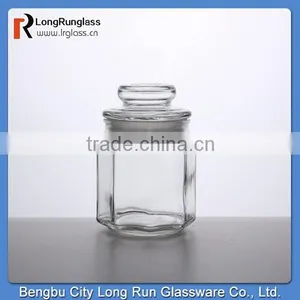 LongRun 12.5oz New Design Handmade Houseware Recycled Glass Jar Wholesale Price thumbnail-1