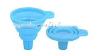Scalable Silicone Kitchen Funnel Leaking Oil Leak Silicone Funnel thumbnail-1
