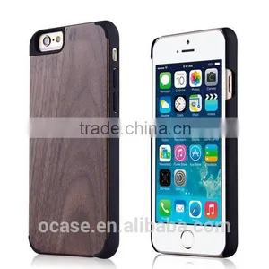 Wood Bamboo +PC Double Sided Case Without Battery for Iphone 5 Case. thumbnail-5