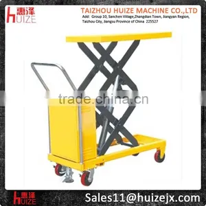 Factory Sales Hand Manual Hydraulic Small Platform Lift Tables thumbnail-1