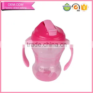 Small Capacity Straw Kids Sippy Cups for Toddlers With Handle thumbnail-1