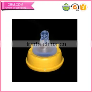 Manufacturer Sell Food Grade Wide Neck Anti Flatulence Silicone Baby Water Bottle Nipples thumbnail-3