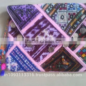 Vintage Style 2015 Handmade Banjara Clutch Bag Tribal Embroidered Clutch Bag Handmade Purse thumbnail-1