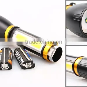 Patented Durable Aluminum Alloy COB LED Torch With 2015 New Design thumbnail-3