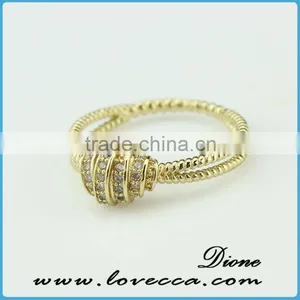 NEW ARRIVAL Gold European Style Gold Ring for Fashion Girls thumbnail-5