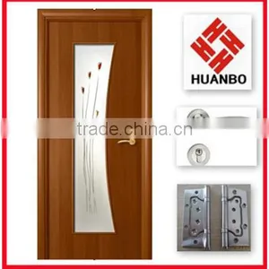 2016 Wooden Interior Fancy Glass Door thumbnail-1