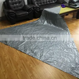 HDPE Sail Material and Shade Sails & PE Tarpaulin Type Outdoor Garden Sun Shade Cover thumbnail-1