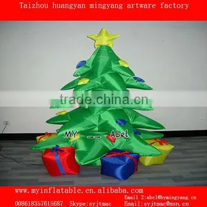 Christmas Santa and Inflatable Tree thumbnail-1