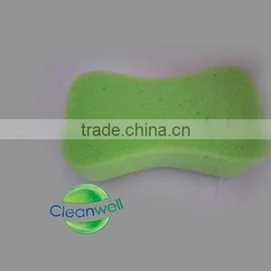 Green U Shape Car Sponge thumbnail-1