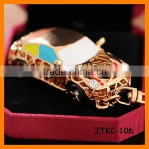 2014 Fashion Hollow Mini Car Key Chain, Gift Bag Pendant ZTKC-106 thumbnail-1