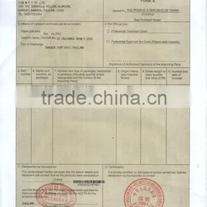 Certificate of Origin From Jianyang to Vietnam thumbnail-1