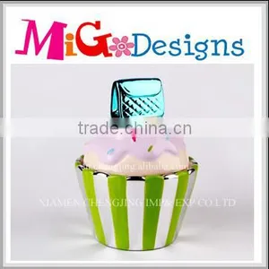 Super Pretty Home Decoration Bad Lid Clear Glass Cookie Jar thumbnail-1