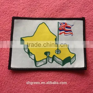 White Soft Damask Woven Label for Children Clothing thumbnail-6