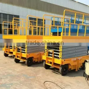 9m Mobile Scissor Lift Platform for Sale thumbnail-1