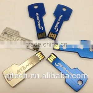 Hot Sale Promotional Gifts USB Key Free Logo Usb Keys,Key Shaped Usb Drives 4GB 8GB 16GB thumbnail-6