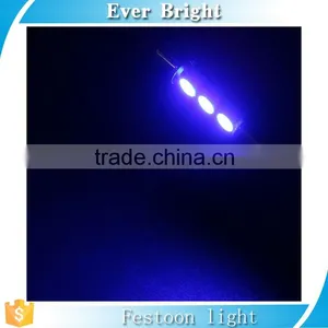 C5W T6 28mm/31mm 5050 3SMD Car LED License Plate Light 3smd Festoon Led Light Socket Bulbs Crew Cut thumbnail-3