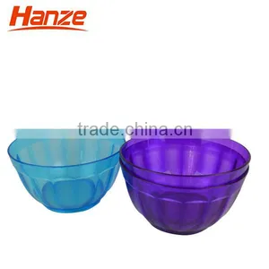 LFGB Transparent Plastic Salad Bowl thumbnail-1
