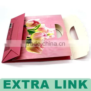 Extra Link Printed Customized Logo Festival Gift Shopping Big Strong Paper Bag thumbnail-3