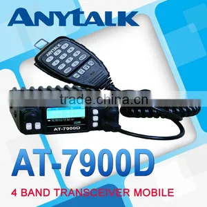 4 Band Mobile Radio AT-7900D 25W DTMF PTT ID With Colorful LCD thumbnail-1