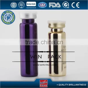 10ml Purple Essential Lotion Bottle With Aluminum Cap thumbnail-2
